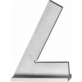 Úhloměr Ocelový přesný příložník 250x160 mm 45° , DIN875/2 , KMITEX KCZ-4007.250
