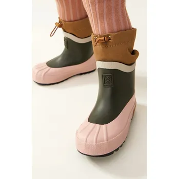 Dívčí holínky Dětské holínky Liewood Isaac Technical Rainboot LW19230 zelená 87X, EUR 34