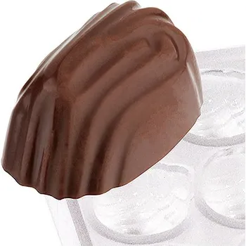 Nádoba na led CONTACTO Formička z polykarbonátu na čokoládky – dřevo | CONTACTO, 6751/001