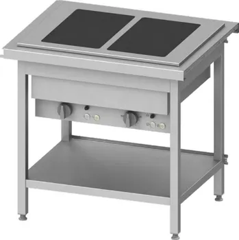 kotlíky STALGAST Stůl se sklokeramickou varnou deskou 2x GN 1/1, 920x750x880 mm | STALGAST, ST118091