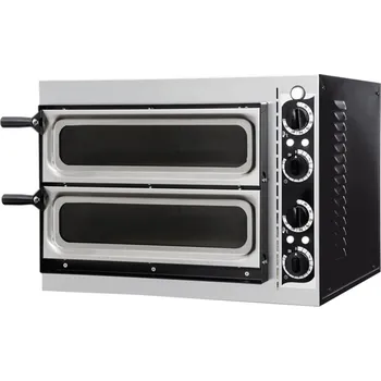 Pec na pizzu HENDI Pec na pizzu dvoukomorová, 2 x pizza 320 mm, 567x428x428 mm | HENDI, Basic 2/40 Verto