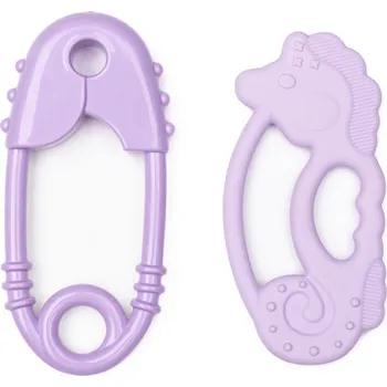 Hájková Špendlík + silikonové kousátko mořský koník fialové