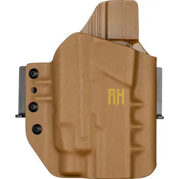 Příslušenství pro sportovní střelbu RH Holsters FROGY - Springfield Echelon Compact 4" - HS Echelon Compact 4" + Streamlight TLR-7 HL-X - vnější kydexové pouzdro - poloviční sweatguard - coyote hnědá Pouzdro je pro: Pravák
