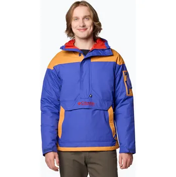 Pánská bunda Columbia Challenger II Ins Pullover clematis blue/ sunstone