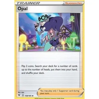 Karetní hra Pokémon VIV 158/185 Opal - Vivid Voltage Stav: Near Mint, Verze: REVERSE HOLO