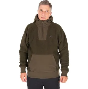Pánská bunda Fox Bunda Olive Sherpa Hybrid Jacket - XL