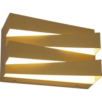 Nástěnné svítidlo Searchlight 86410GO - LED Nástěnné svítidlo SECTION LED/18W/230V zlatá