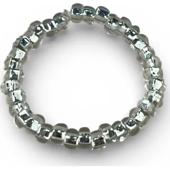 Prsten Nanny Prstýnek z korálků stříbrný