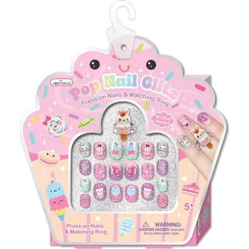 Magnetická kreslící tabulka Třpytivé nalepovací nehty Sladkosti