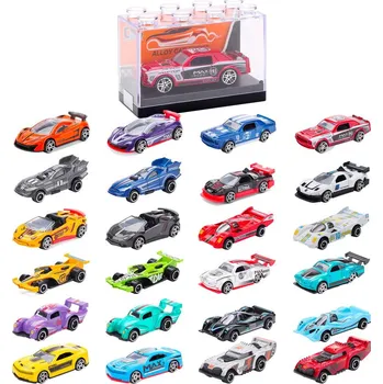 Hračka Kovový model závodního auta 1:64 - více druhů - 24 modelů