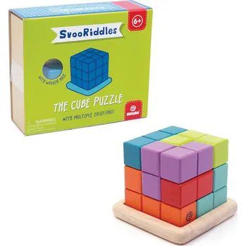 Dřevěná hračka Svoora SvooRiddles - dřevěná kostka