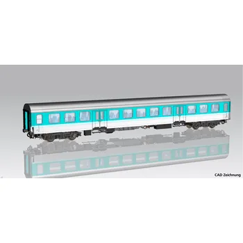 Modelová železnice H0 - Osobní vůz 1./2. třídy mentolově zelený DB AG V / PIKO 28007