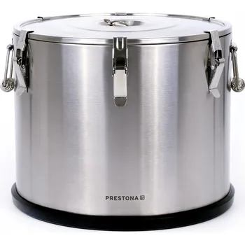 Termoska PRESTONA Termoska k přepravě potravin 50 l z nerezové oceli s podstavcem z umělé hmoty | PRESTONA, P59150