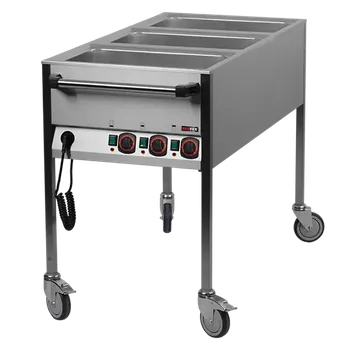 Sporák Vodní lázeň elektrická GN 3-1/1 ovládání na kratší straně | REDFOX - VLPK 3120