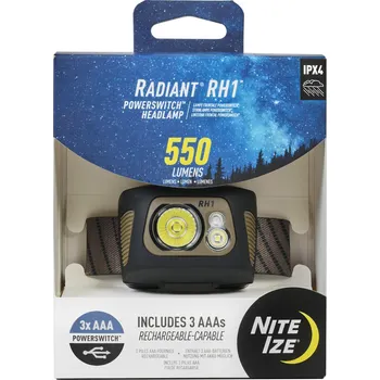 Čelovka NITE IZE Dobíjecí Čelovka Radiant® RH1™ PowerSwitch™ Headlamp