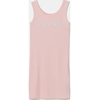Dívčí šaty Dívčí šaty Guess J5GK39.K8RT2.PPYA růžová 03X, vel. 167
