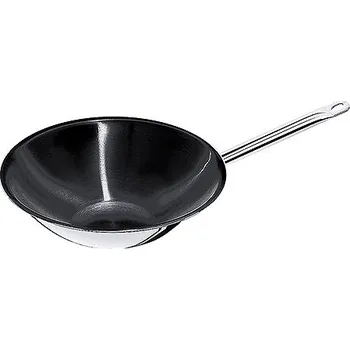 Pánev CONTACTO Pánev wok z nerezové oceli s plochým dnem a neořilnavým povrchem průměr 360 mm | CONTACTO, MultiPly