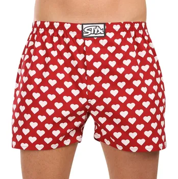 Trenýrky Pánské trenky Styx art klasická guma srdíčka (A1951) L Možnost vrácení zboží ZDARMA do 120 dnů!