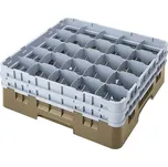 Cambro Koš Camrack 25 pozic, výška sklenice 15,2 cm - Béžová| TOM, R-25S534-184