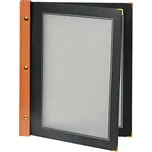 CONTACTO Vložka do jídelního lístku, černý rám | CONTACTO, 5830/042