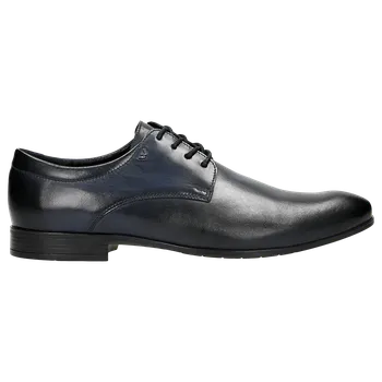 Pánské polobotky Elegantní Pánské Polobotky Z Černé Kůže Wojas 1004856 40