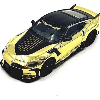 autíčko Mini GT Nissan Z400 VEILSIDE FFZ400 2024, Chrom Gold 1:64