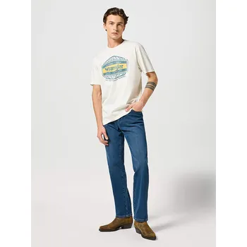 Pánská móda Tričko Wrangler Weiß 9766999 S