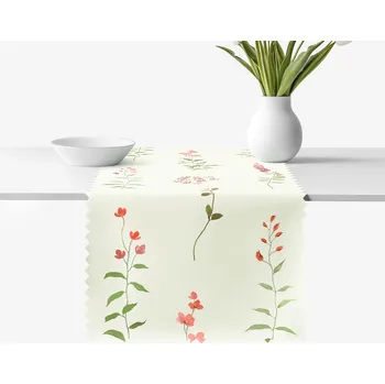 ubrus Běhoun na stůl teflonový - Polní květiny 20x120 cm