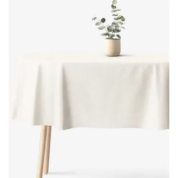 ubrus Oválný ubrus Malaga - přírodní 120 x 160 cm