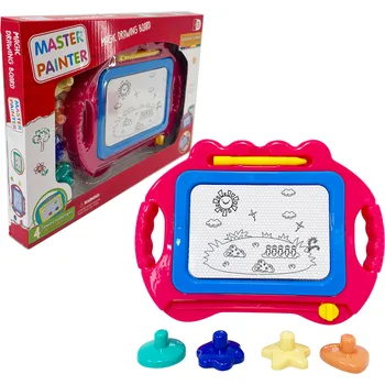 Magnetická kreslící tabulka Malá Magnetická kreslící tabule s razítky - více druhů