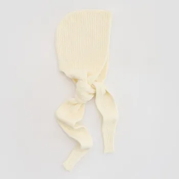 Čepice Reserved - Pletená kapuce se šňůrkou - tělová - 726FF-02X - 726FF-02X-ONE