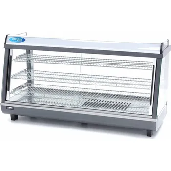 Maxima Vyhřívaný stojan na potraviny 121,5 cm - 3 police - 186 l | Maxima, 09400795