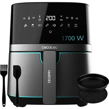 fritéza Horkovzdušná fritéza CecoFry Full Inox Black 5500 Pro