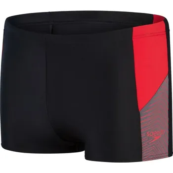 Pánské plavky Speedo Dive Split Short Black/Red 28 (XXS)