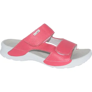 Dámská zdravotní obuv Medistyle dámské zdravotní pantofle MIRKA LM-T15/TL Barva: červená, Velikost: 39