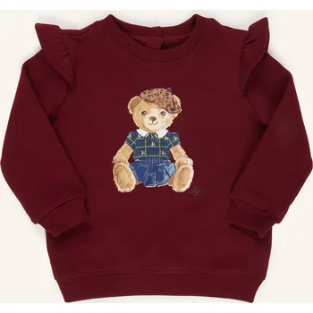 Dámská mikina Polo Ralph Lauren Mikina pro miminko, tmavě červená / tmavě...