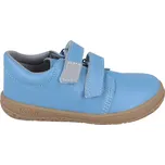 Kožené boty Jonap barefoot B1 světle modré 25