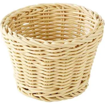 Servírovací stolek APS Košík kulatý o průměru 130 mm, světle béžový | APS, Profi Line