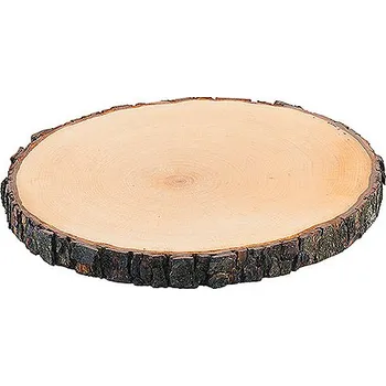 CONTACTO Dřevěný tác, průměr 200-220 mm | CONTACTO, 3863/022