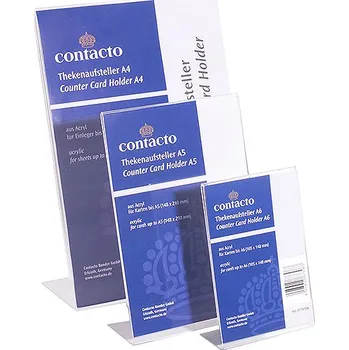 Stojánek na vánoční stromek CONTACTO Stojan na menu ve formátu A6, 105x148 mm | CONTACTO, 6779/006