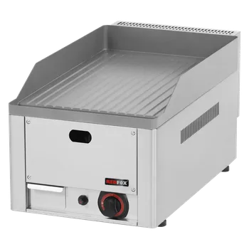 Kuchyňský gril Grilovací deska 32x48 plynová rýhovaná stolní | REDFOX - FTR 30 G