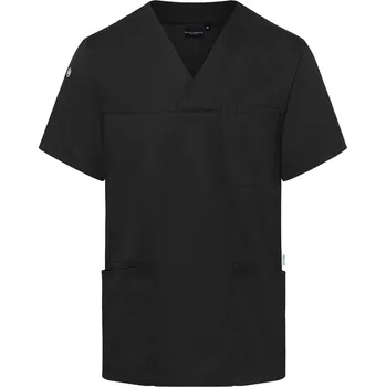 Gastro oděv KARLOWSKY Pánská tunika s krátkými rukávy a slip-on zapínáním Nezbytný kousek z udržitelného materiálu, 65 % recyklovaný polyester s certifikátem GRS / 35 % konvenční bavlna Barva: Bílá, Velikost: M