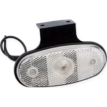 Přívěs k motorovému vozidlu DOBMAR DOB-46DB/K LED, bílé s držákem