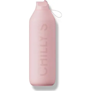 Termoska Chilly's Bottles Termoláhev jemná růžová 1000ml, edice Series 2 Flip