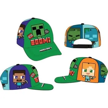 Kšiltovka Chlapecká kšiltovka Minecraft TNT, vel. 54, 56 Velikost: 56