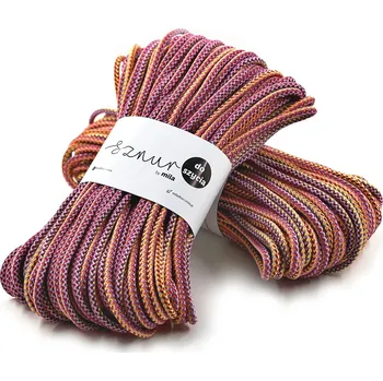 Příze MILA šňůry na šití 6mm/50m západ slunce