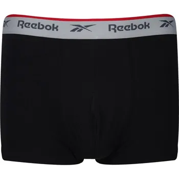 Boxerky Reebok Reebok 3 Pack Mens Boxer Short Ovett Black Medium