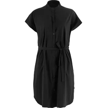 Dámské oblečení šaty dámské letní FJÄLLRÄVEN Abisko Fjäll Dress W Black - XXS