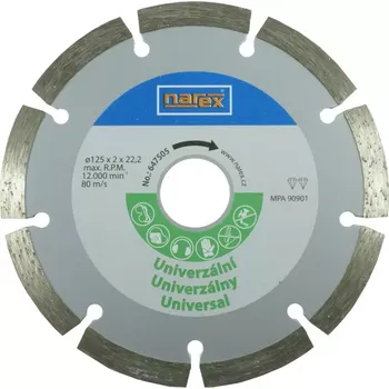Řezný kotouč Diamantový řezný kotouč - UNIVERSAL RK DIA ø 125/22,2 U