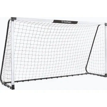 Fotbalová branka Fotbalová branka OneTeam One 300 x 160 cm z pozinkované oceli bílá/černá